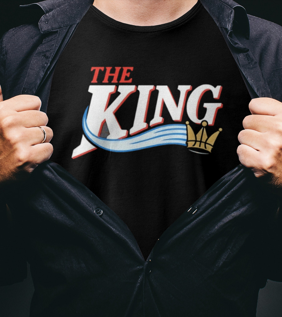 LeBron James The King Crown Philly NBA Basketball T-Shirt