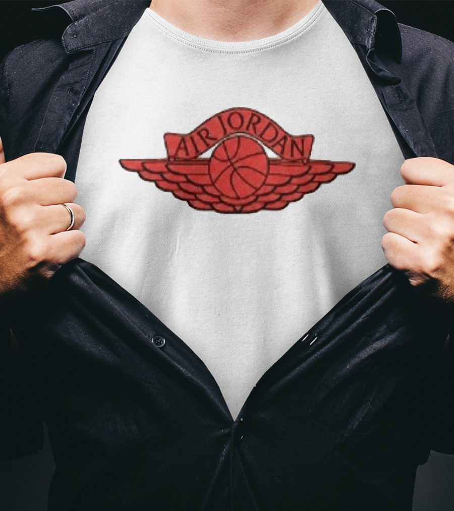 J Hope SAINT Mxxxxxx Jordan Brand Air Wings Collaboration T-Shirt