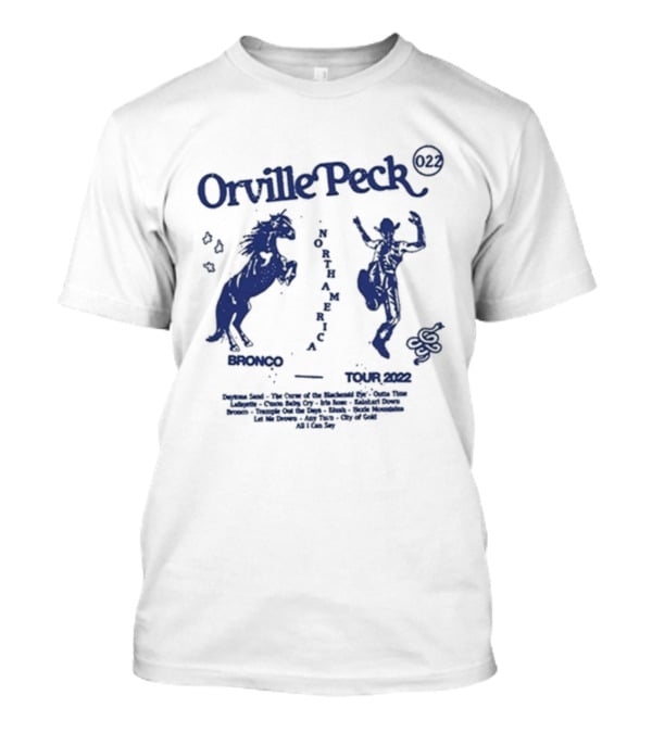 Orville Peck The Ringer Tour Bronco Cowboy 2022 Western Dance Iconic Concert Dates T-Shirt