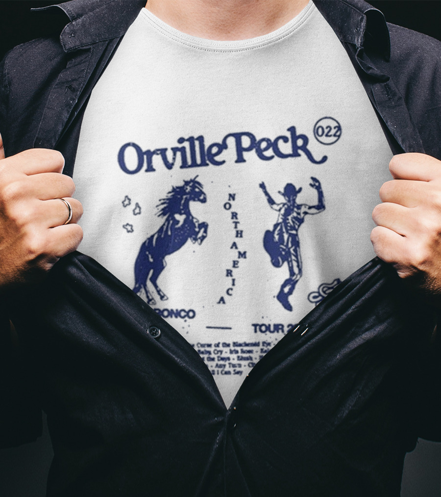 Orville Peck The Ringer Tour Bronco Cowboy 2022 Western Dance Iconic Concert Dates T-Shirt