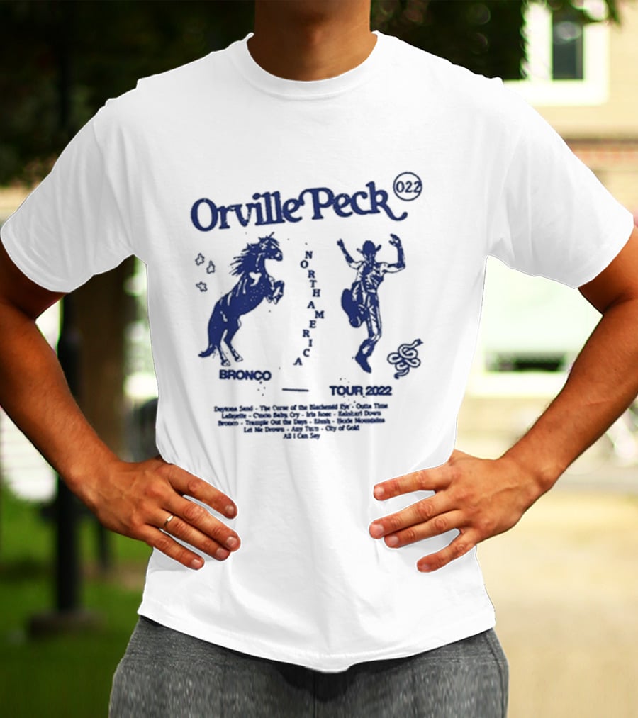 Orville Peck The Ringer Tour Bronco Cowboy 2022 Western Dance Iconic Concert Dates T-Shirt