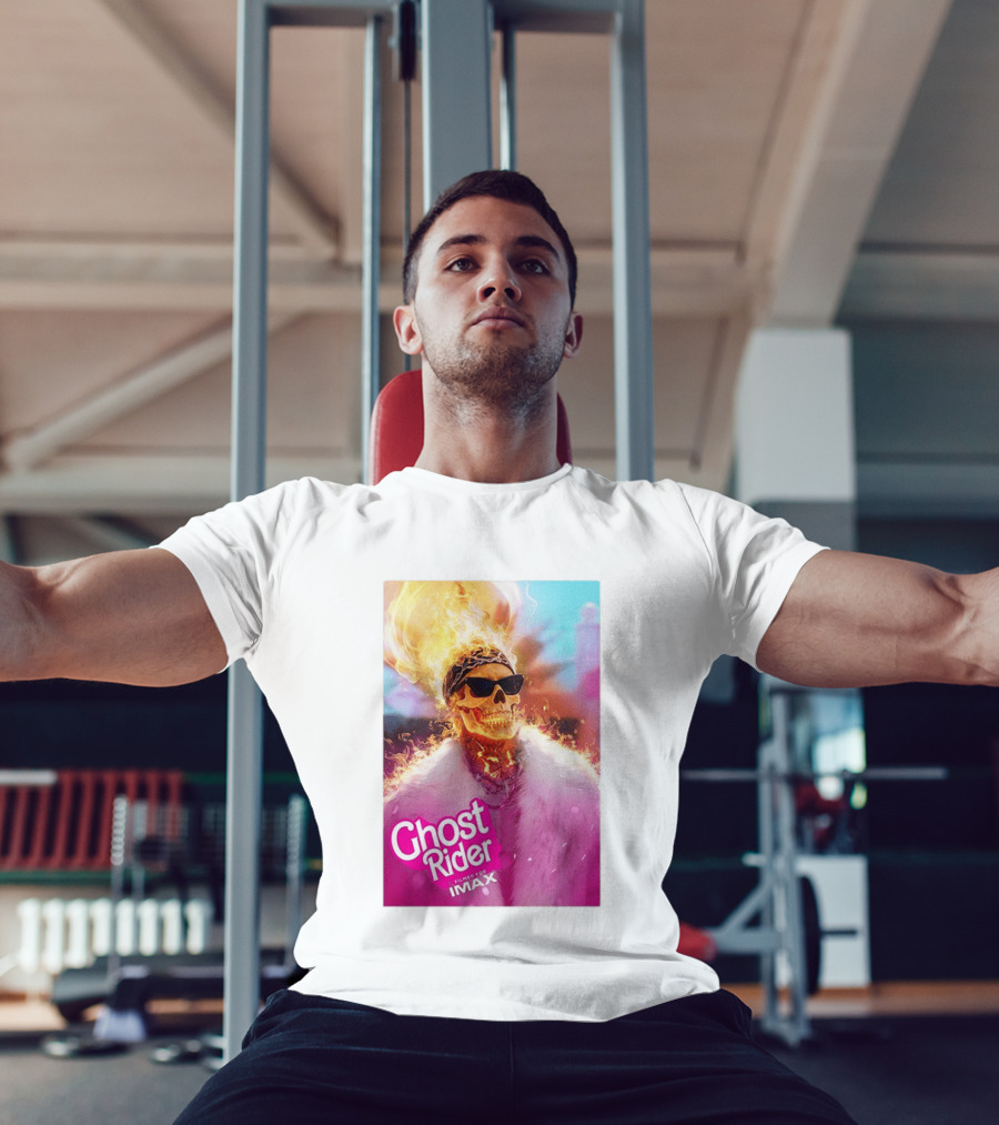 Ryan Gosling Barbie Ghost Rider Filmed For IMAX T-Shirt