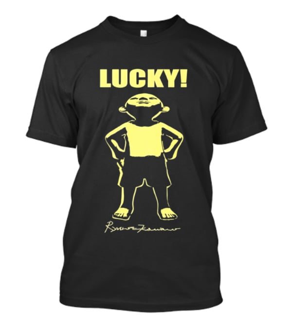 Lucky Jordan Peele Silhouette By Ronald Brantley T-Shirt