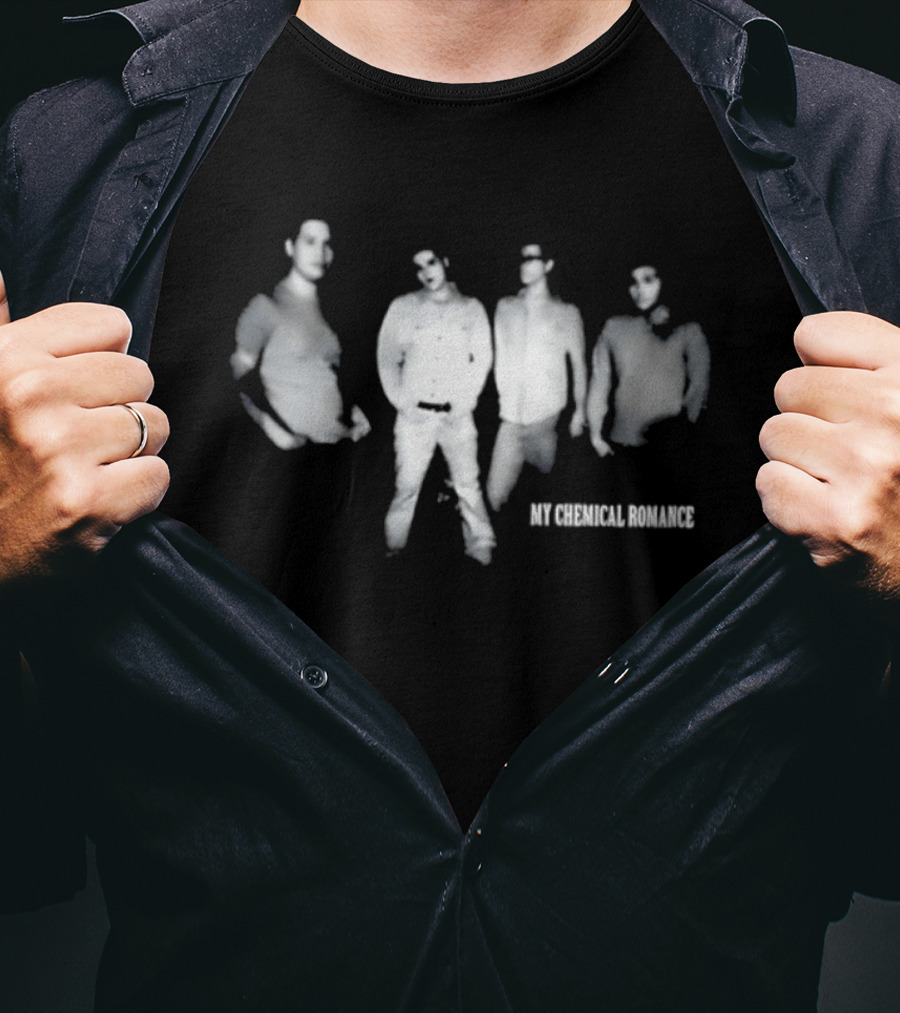 My Chemical Romance Gerard Way Emo Alternative Rock Band T-Shirt