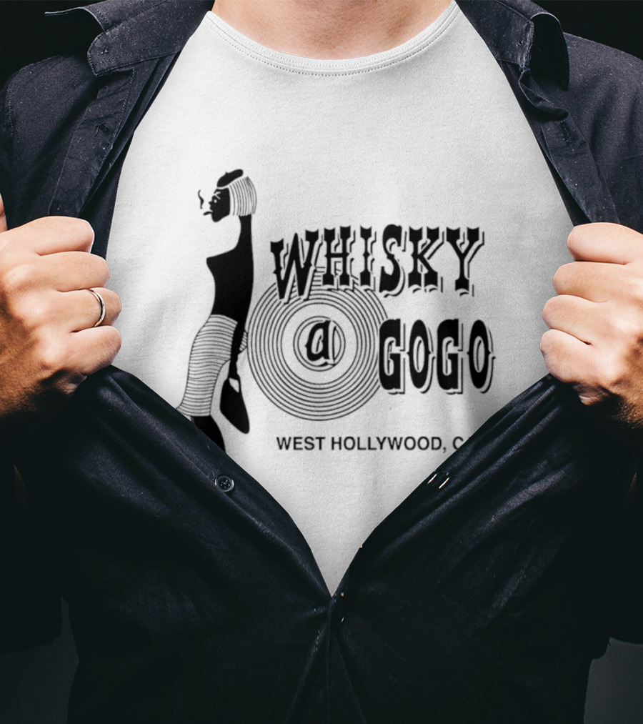 Whisky A Go Go West Hollywood CA Vintage Nightclub T-Shirt
