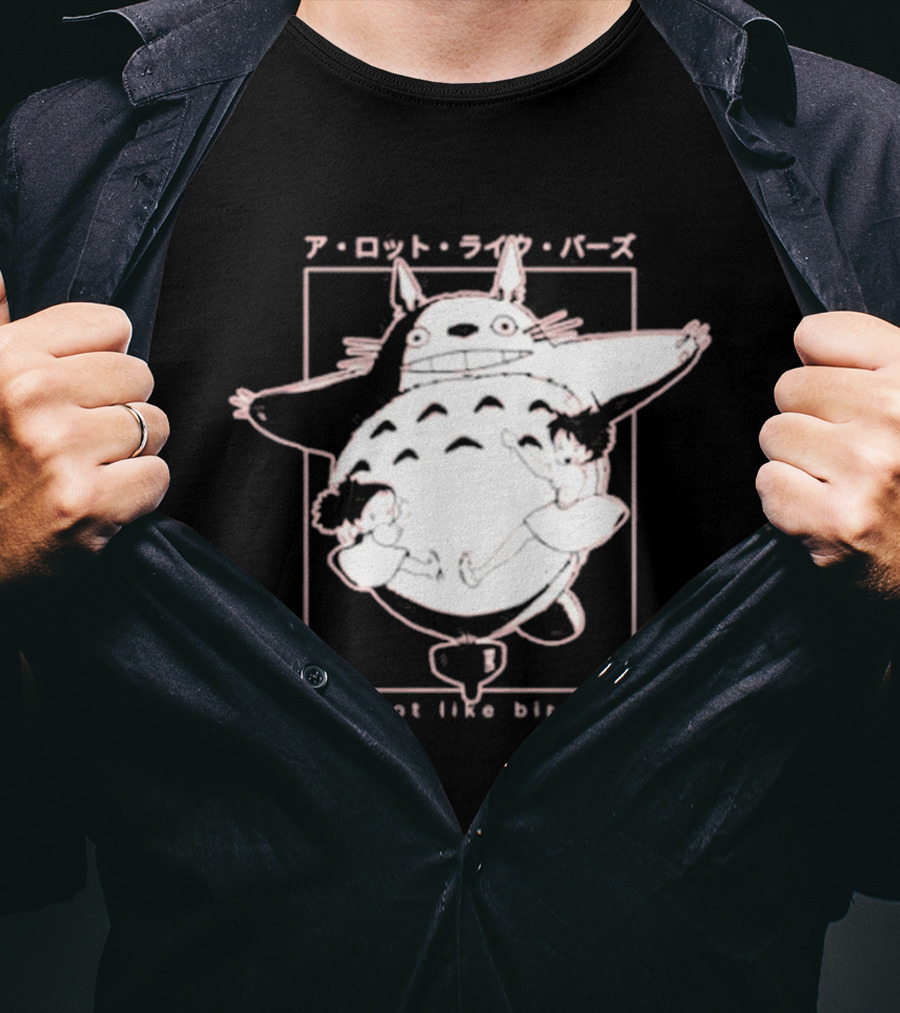 A Lot Like Birds My Neighbor Totoro Anime T-Shirt