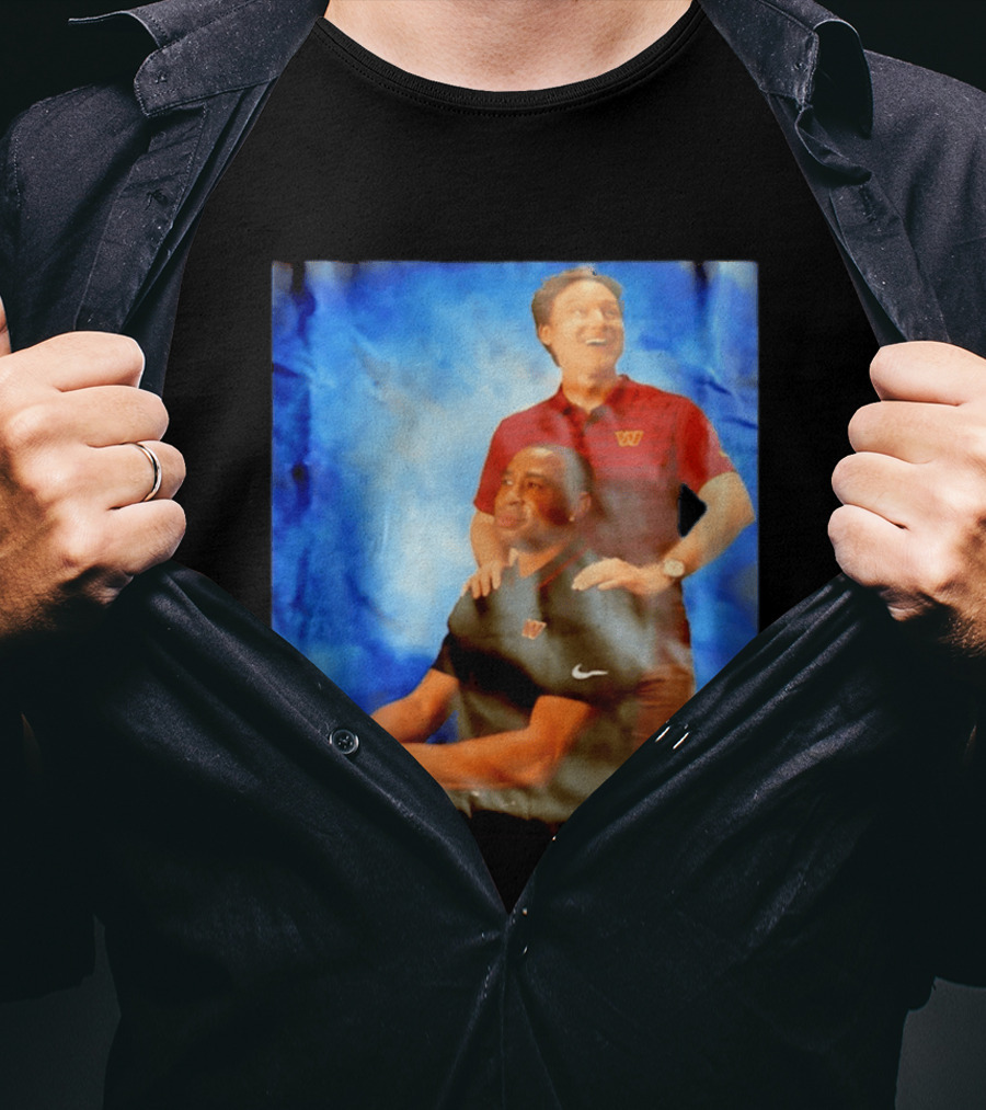 Washington Commanders Michael Jenkins Fred Smoot Nike Step Brothers Pose T-Shirt