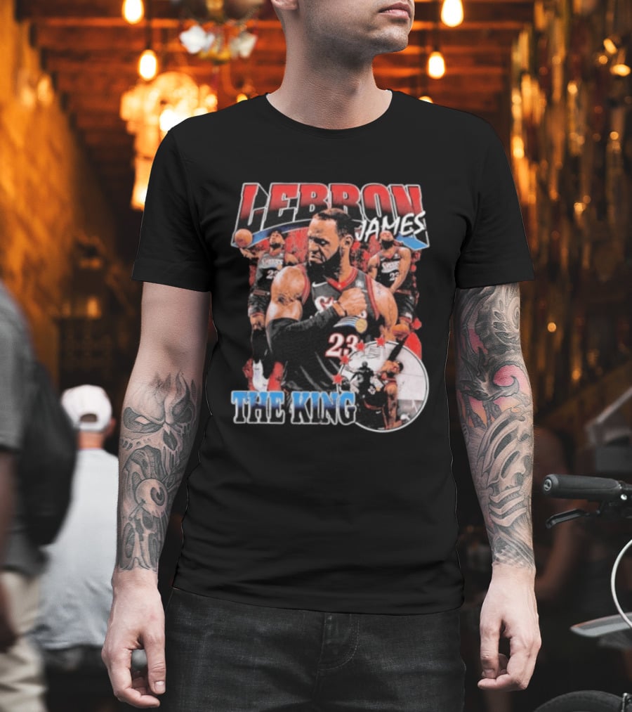 LeBron James The King Sixers 23 Basketball Champion T-Shirt
