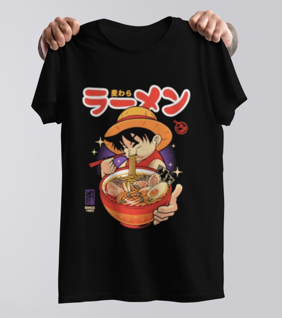 Luffy Ramen Iwara One Piece Since 1997 T-Shirt