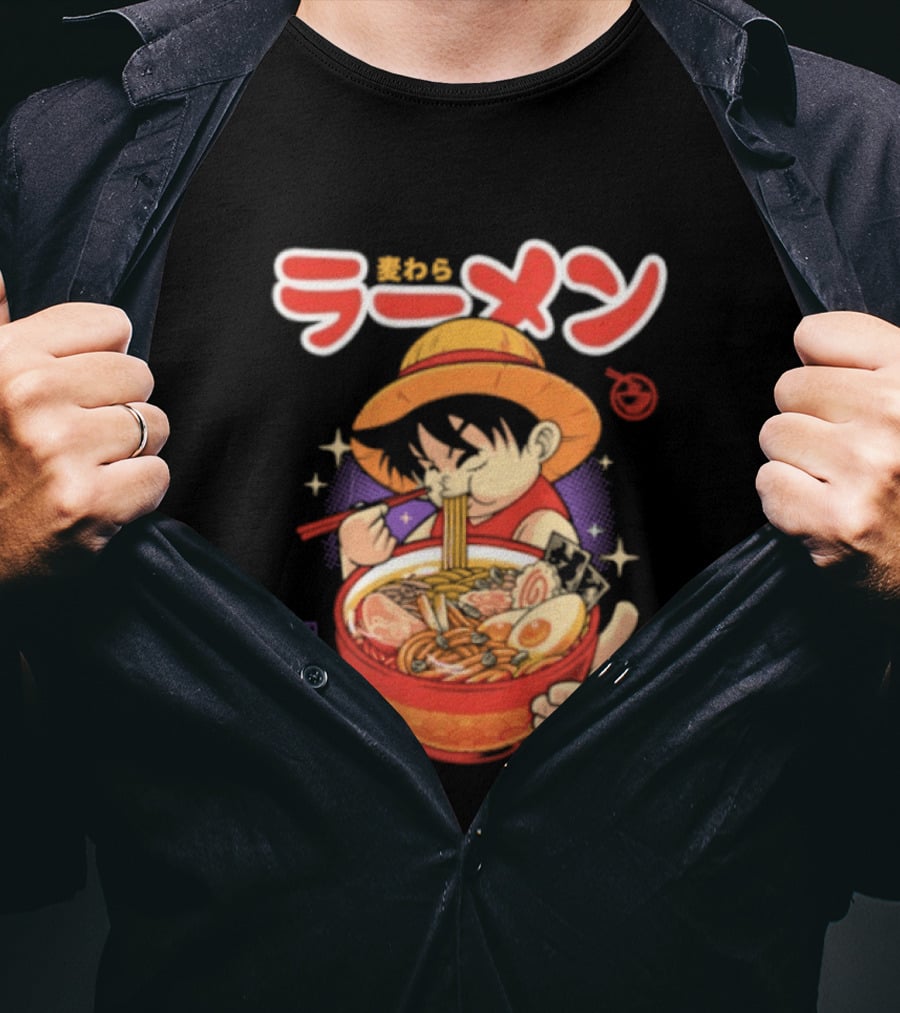 Luffy Ramen Iwara One Piece Since 1997 T-Shirt