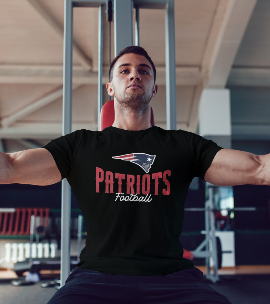 Patriots Football New England 1960 AFC East Two Sided T-Shirt