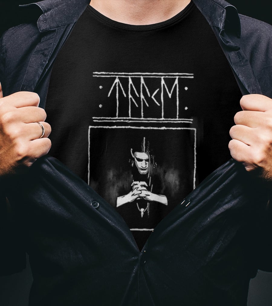 Taake Bjorgvin Anti Human True Norwegian Black Metal Two Sided T-Shirt