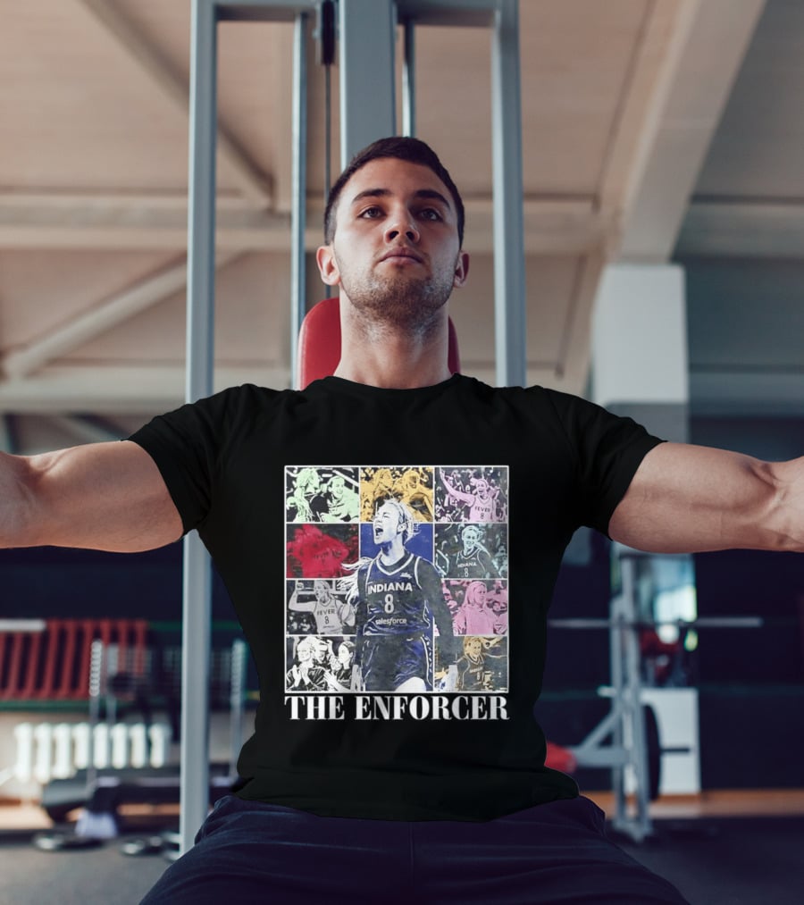 The Enforcer Indiana Fever 8 Indiana Fever Salesforce Sophie Cunningham T-Shirt
