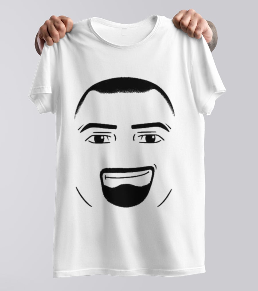Aldoswag Roblaldo Smiling Face Drawing T-Shirt