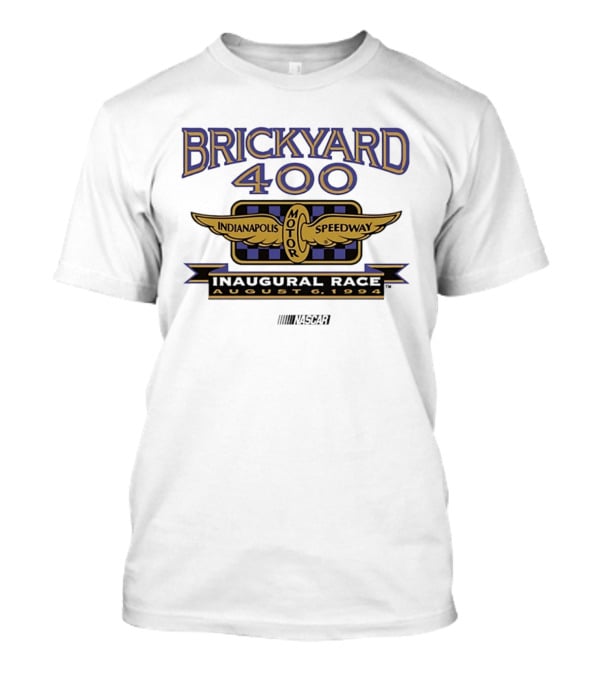 Brickyard 400 Indianapolis Motor Speedway Inaugural Race August 6 1994 NASCAR T-Shirt