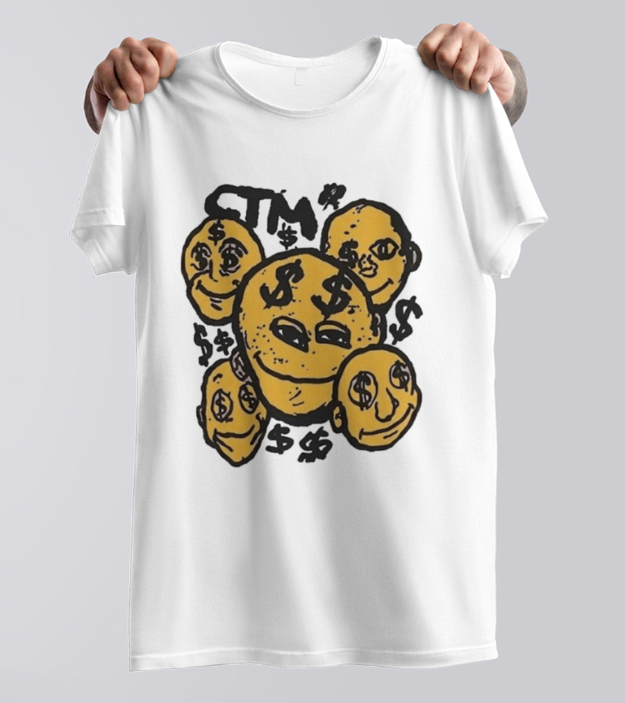 CTM Money Faces Dollar Sign Expressions T-Shirt
