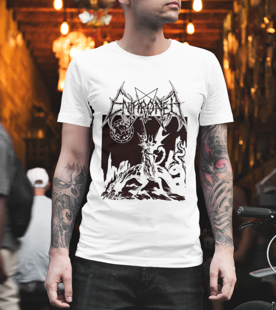 Enthroned Ashspawn Dried Blood Sand Low God's Scourge Of Defent Two Sided T-Shirt
