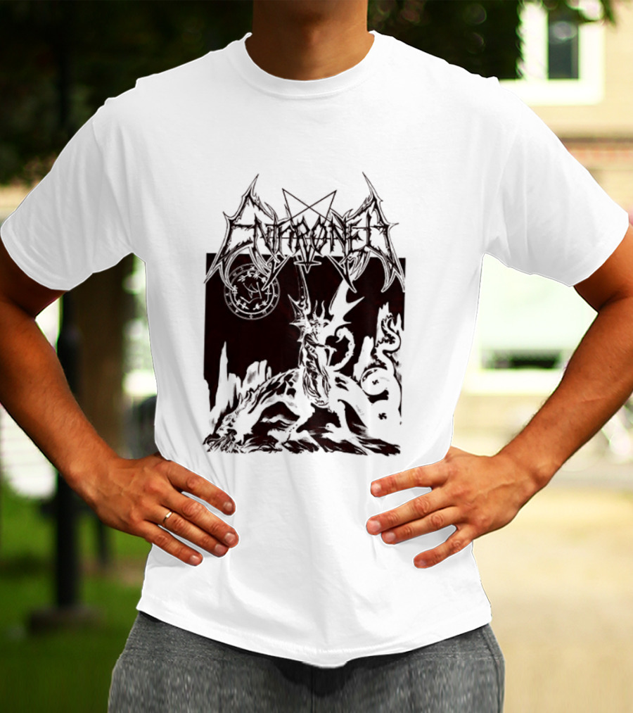 Enthroned Ashspawn Dried Blood Sand Low God's Scourge Of Defent Two Sided T-Shirt