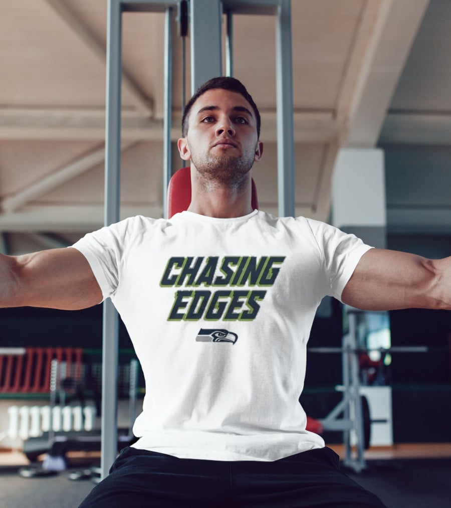 Chasing Edges Seattle Football Team Hawk T-Shirt