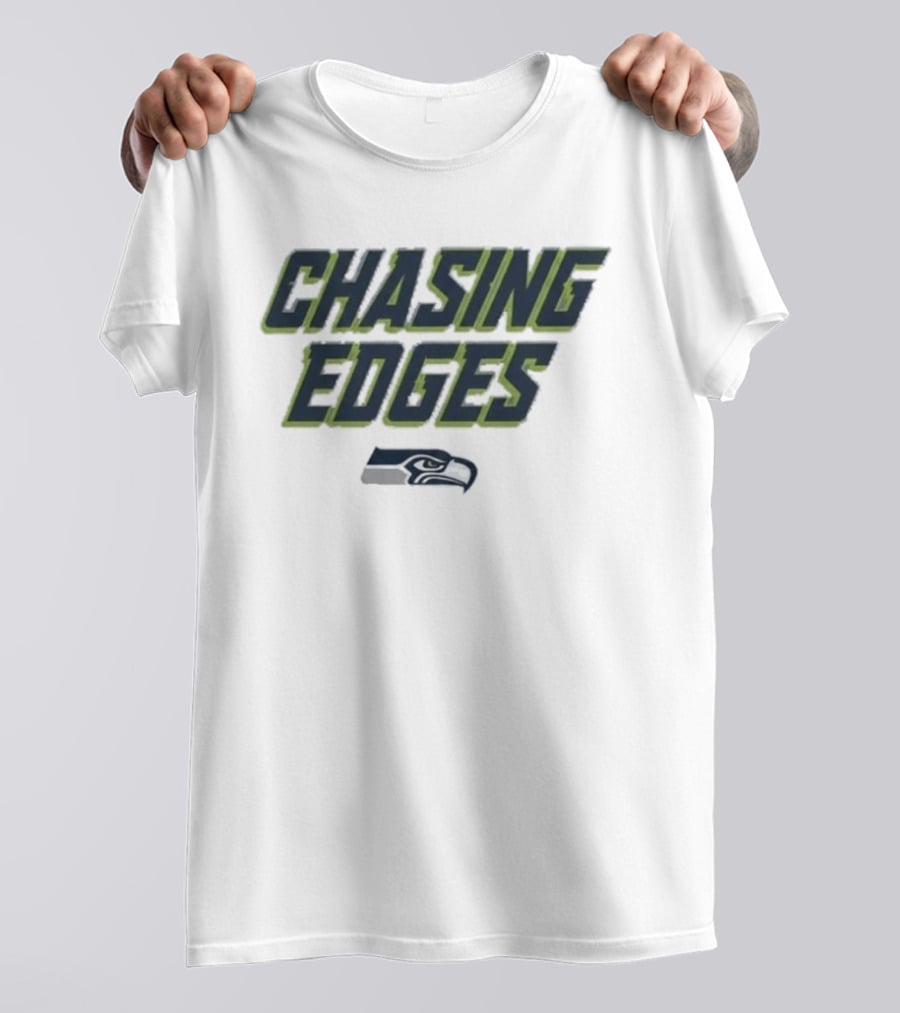 Chasing Edges Seattle Football Team Hawk T-Shirt