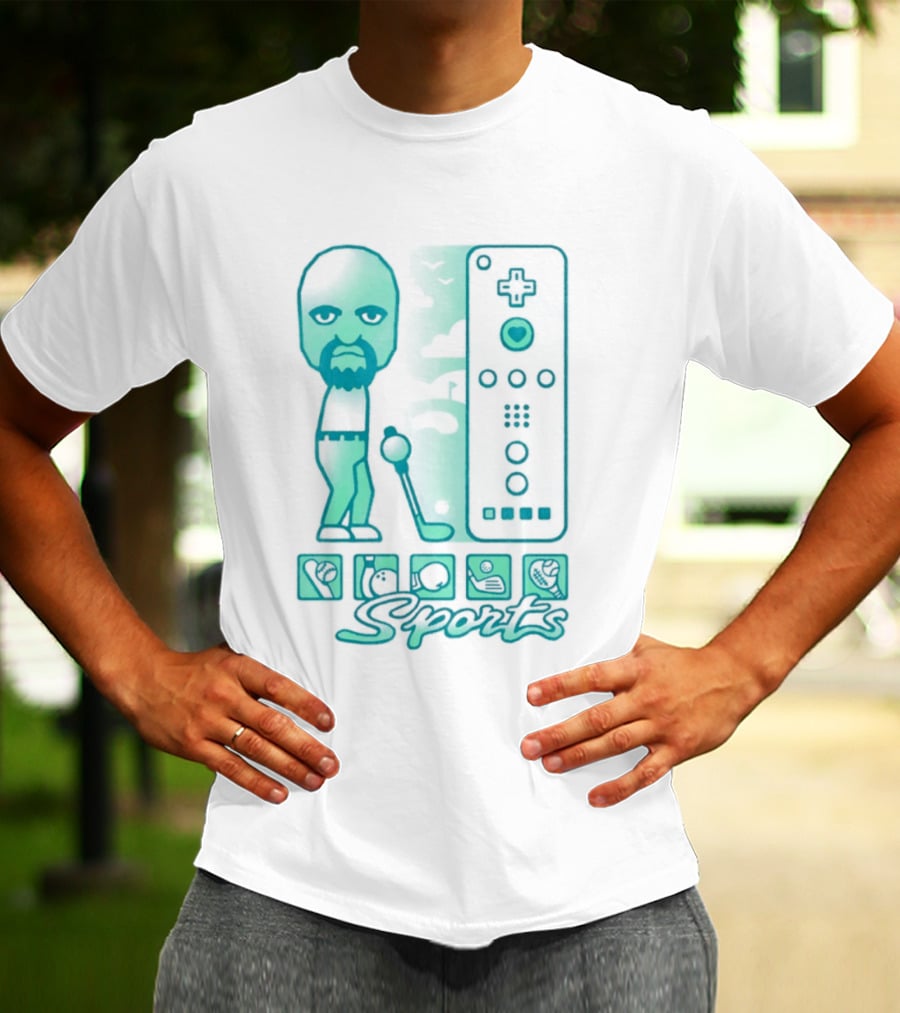 Wii Sports Matt Iconic Character Mii Brawler Bowling Champion T-Shirt