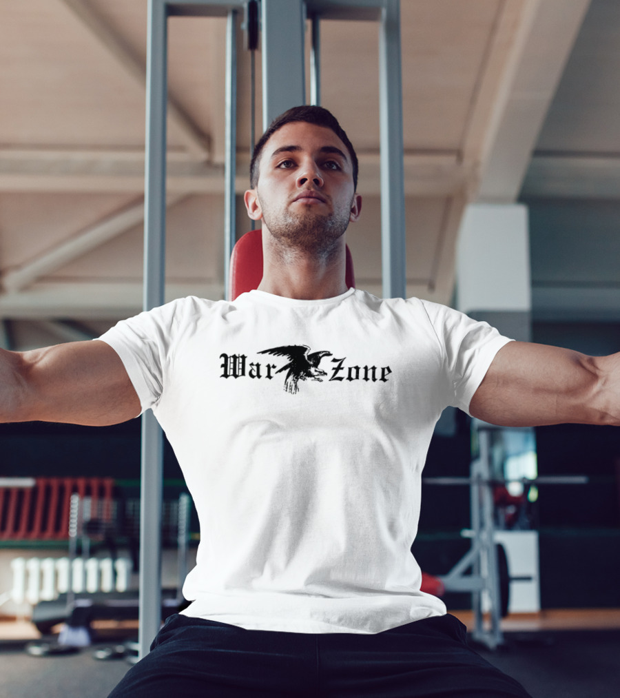 War Zone Dedicated Hardcore Music Movement Never Forget 2 Sided T-Shirt