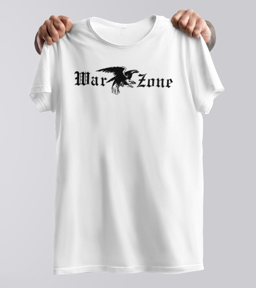 War Zone Dedicated Hardcore Music Movement Never Forget 2 Sided T-Shirt