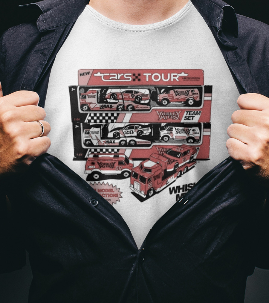 Whiskey Myers 2026 Cars Tour New Edition Racing Truck And Trailer T-Shirt