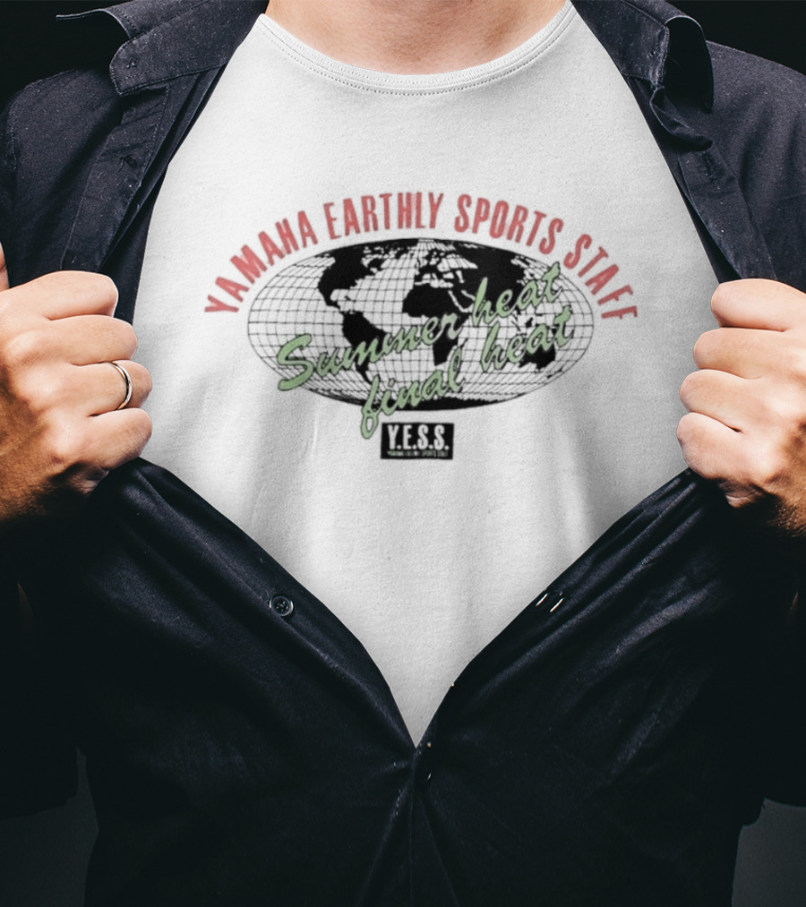 Yamaha Earthly Sports Staff Summer Heat Final Heat KISS T-Shirt