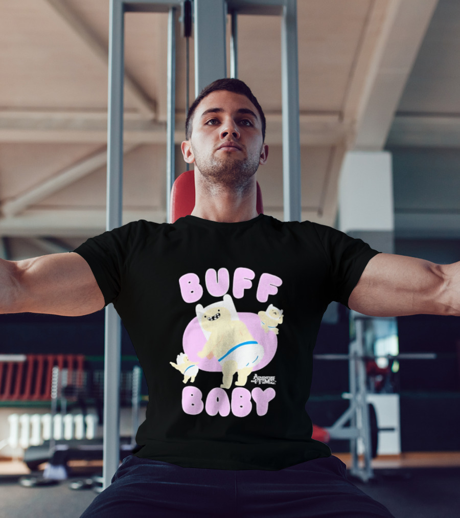 Buff Baby Adventure Time Finn The Human Dancing Babies T-Shirt