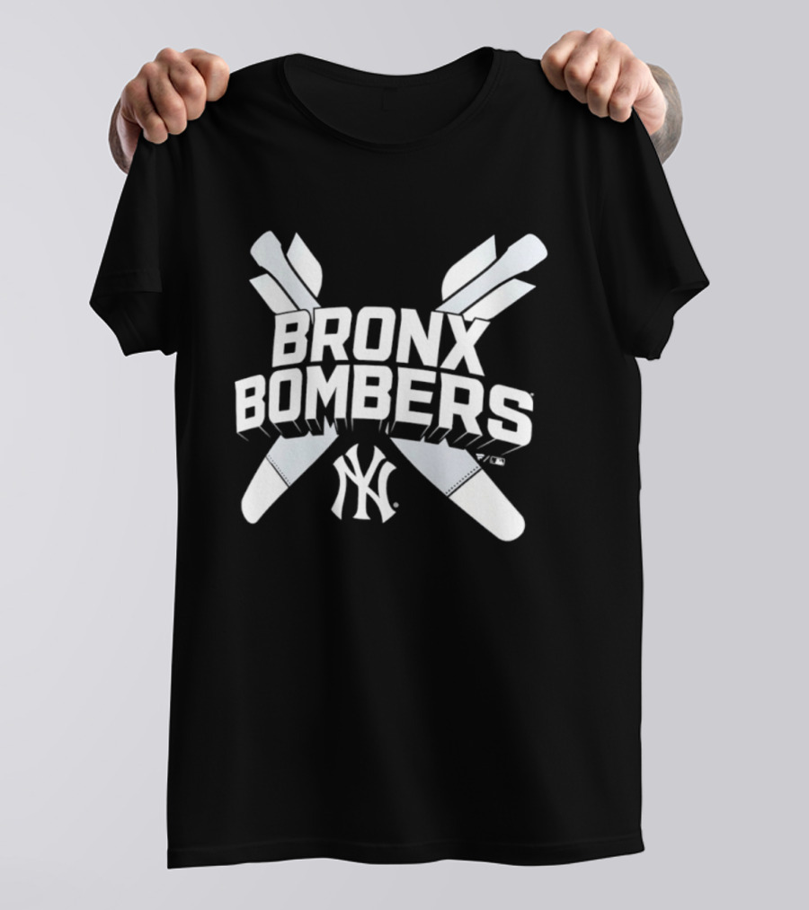 Men's New York Yankees Bronx Bombers Fanatics Navy T-Shirt