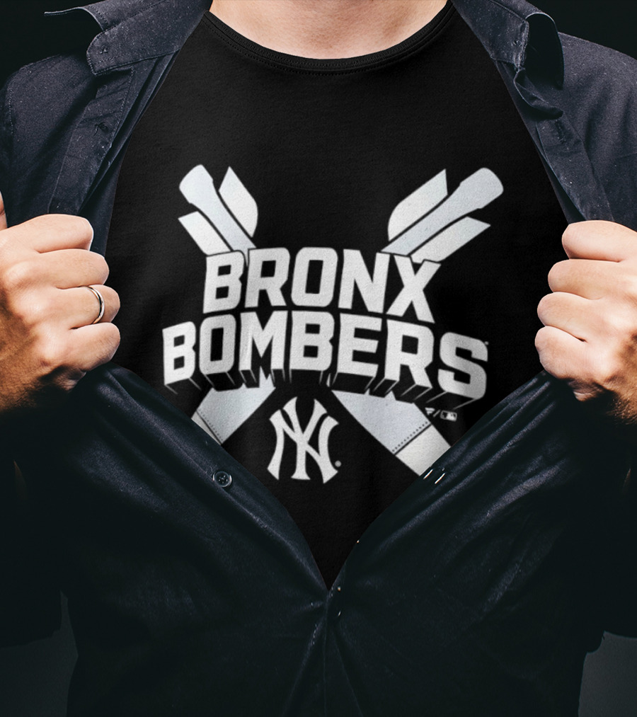Men's New York Yankees Bronx Bombers Fanatics Navy T-Shirt
