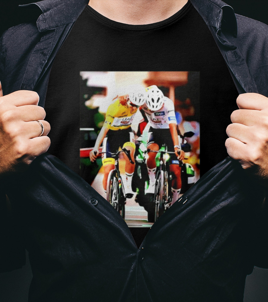 Tadej Pogacar Isaac Del Toro 2026 Tour De France Cyclist Duo T-Shirt
