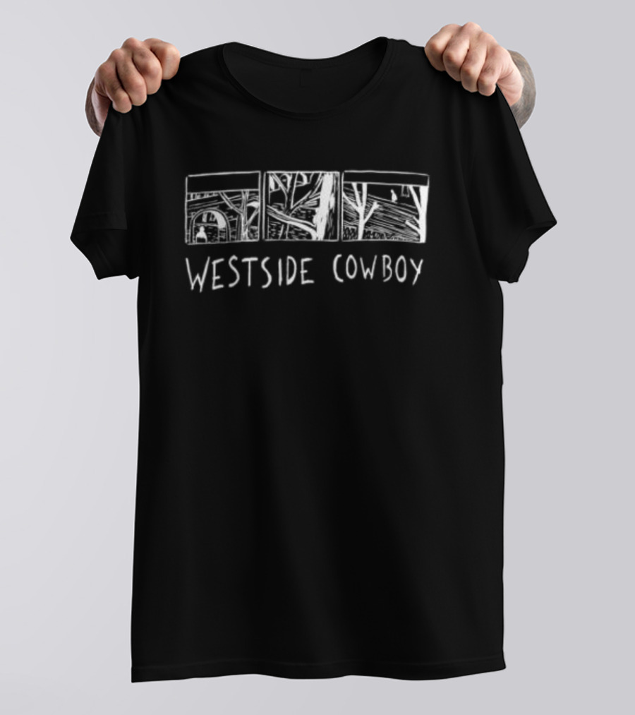 Westside Cowboy Store Classic Black Western T-Shirt