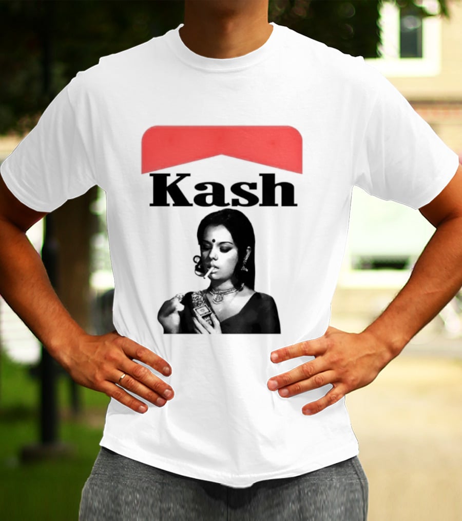 Mumtaz Kash Marlboro Iconic Red Collar T-Shirt