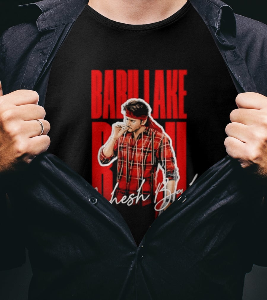 Babu Lake Run Mahesh Babu Smoking T-Shirt