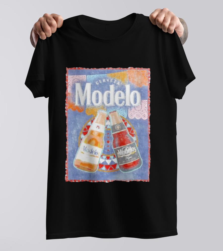 Cerveza Modelo Mexican Beer Bottles T-Shirt