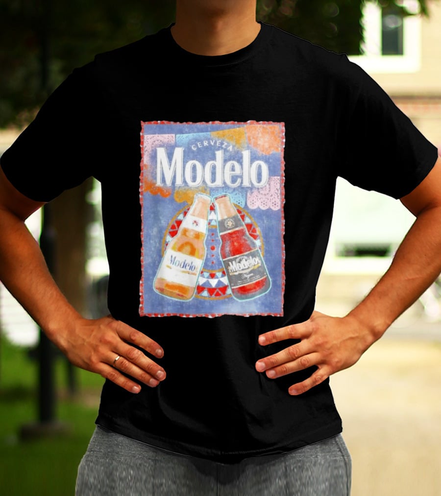 Cerveza Modelo Mexican Beer Bottles T-Shirt
