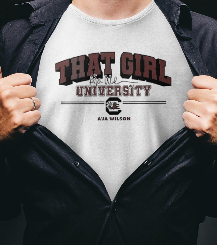 That Girl University South Carolina Gamecocks A'ja Wilson T-Shirt