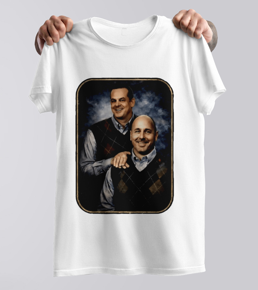 New York Baseball Step Brothers Aaron Boone Brian Cashman Comedy T-Shirt