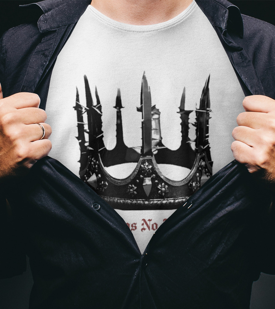 No Kings No Tyrants Crown Spiked T-Shirt