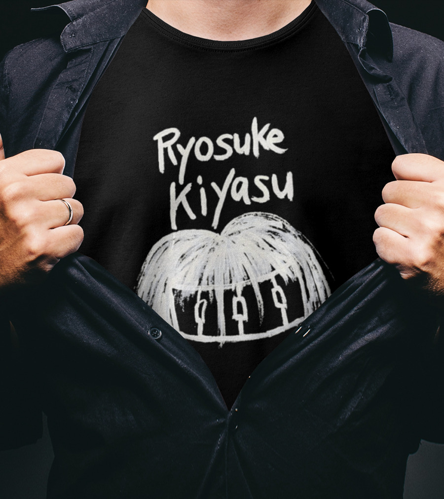 Ryosuke Kiyasu Drums Sketch With Hair T-Shirt