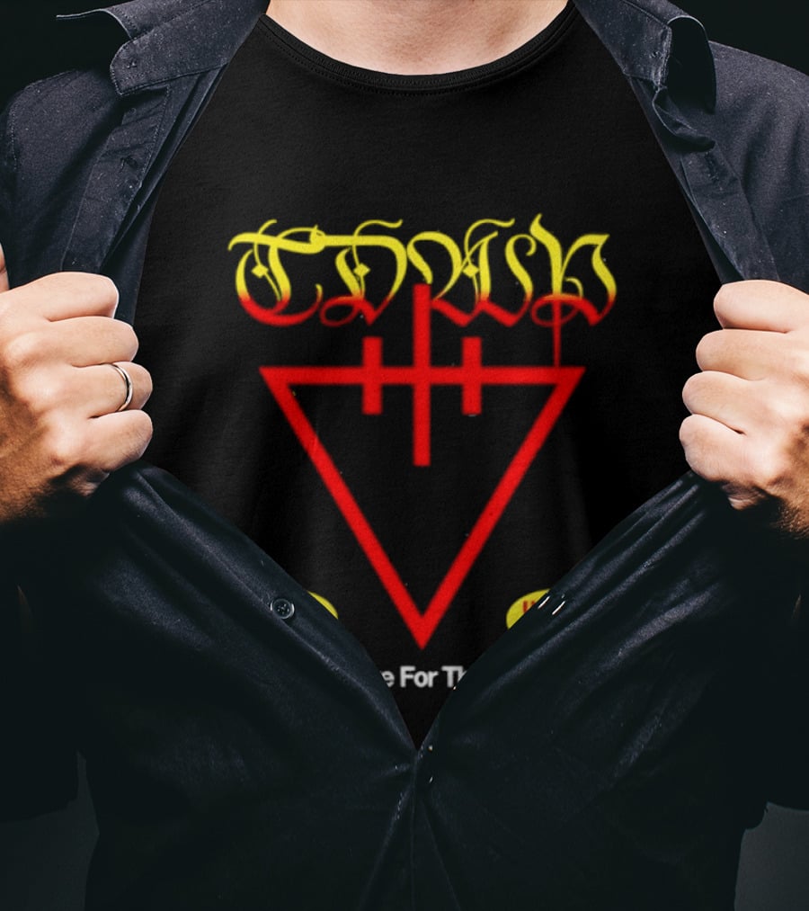 The Devil Wears Prada Ritual Inverted Triangle Symbol Let's Live For The Ritual T-Shirt
