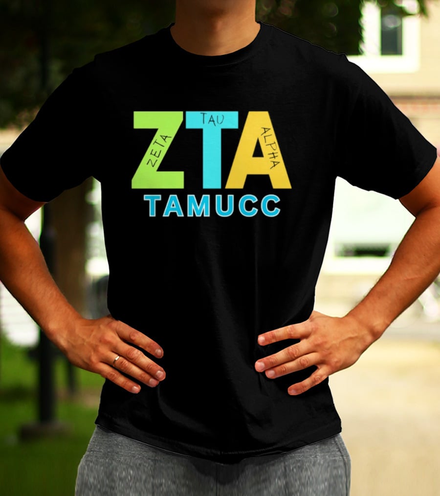 Zeta Tau Alpha TAMUCC Greek Life Sorority T-Shirt