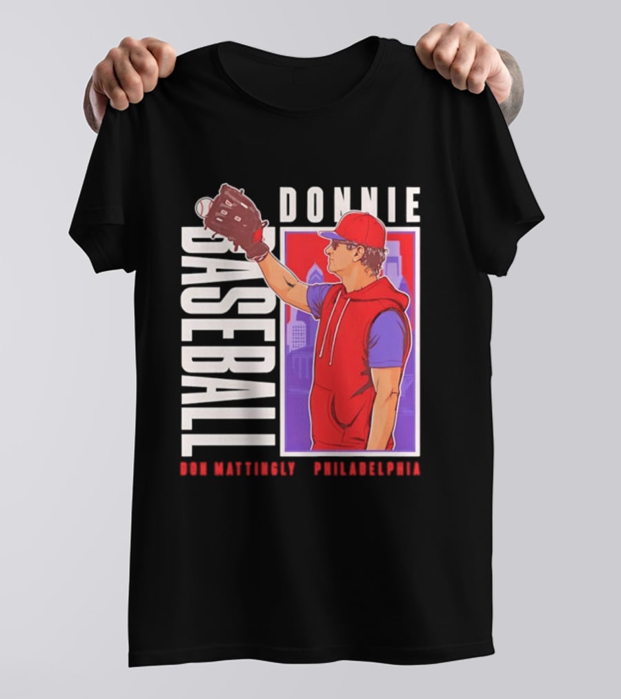 Don Mattingly Donnie Baseball Philadelphia Sports T-Shirt