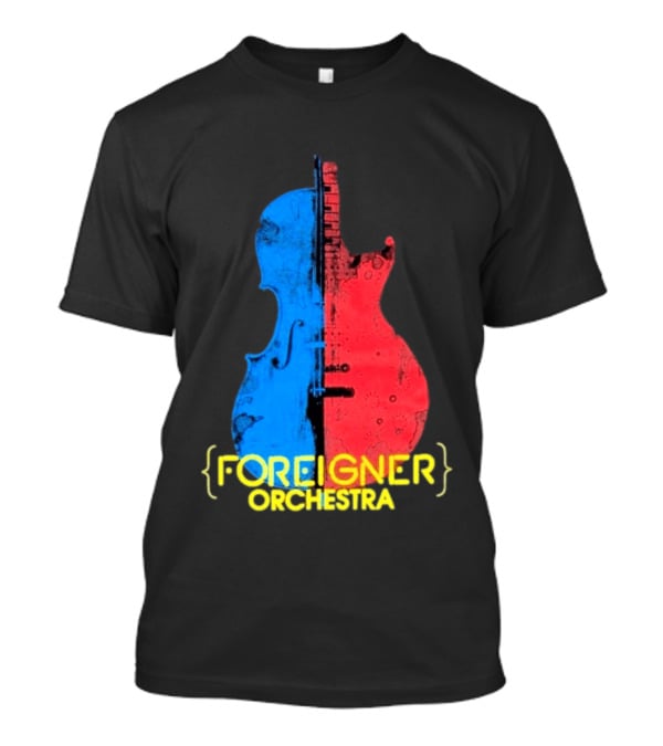 Foreigner Orchestra Violin Guitar Fusion T-Shirt