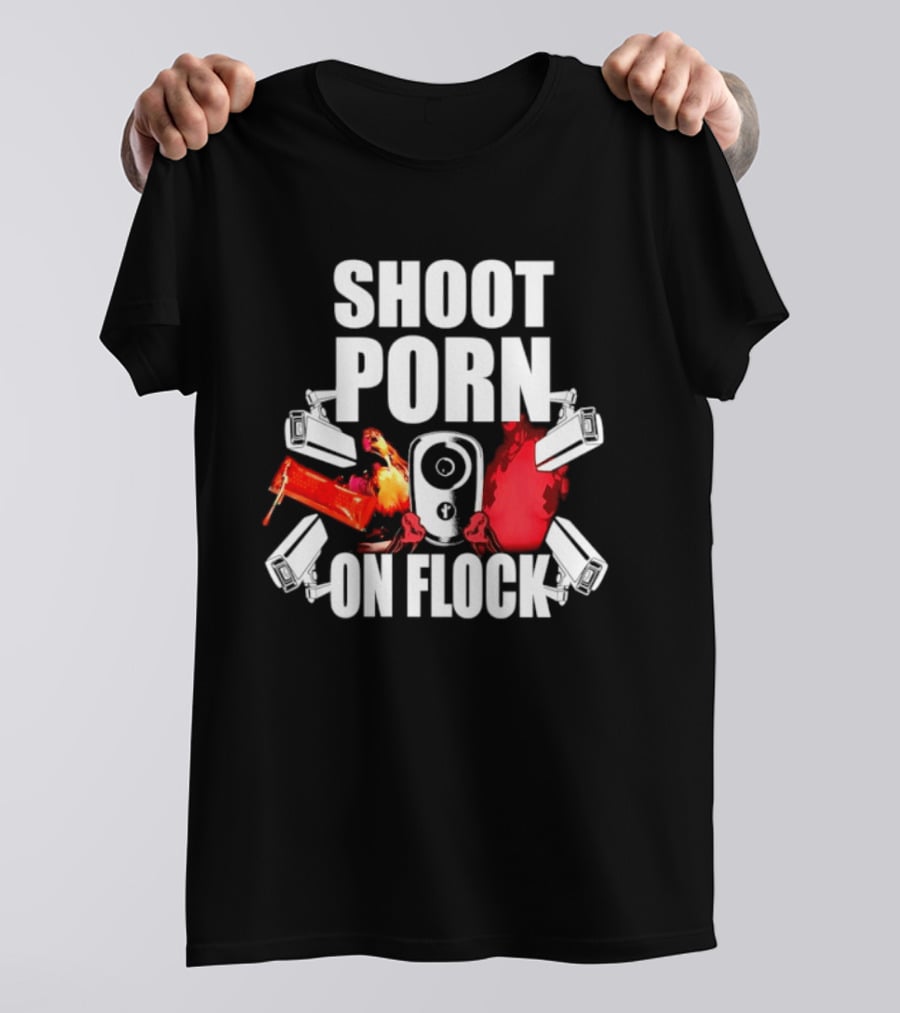 SHOOT PORN ON FLOCK Surveillance Honey Pack T-Shirt