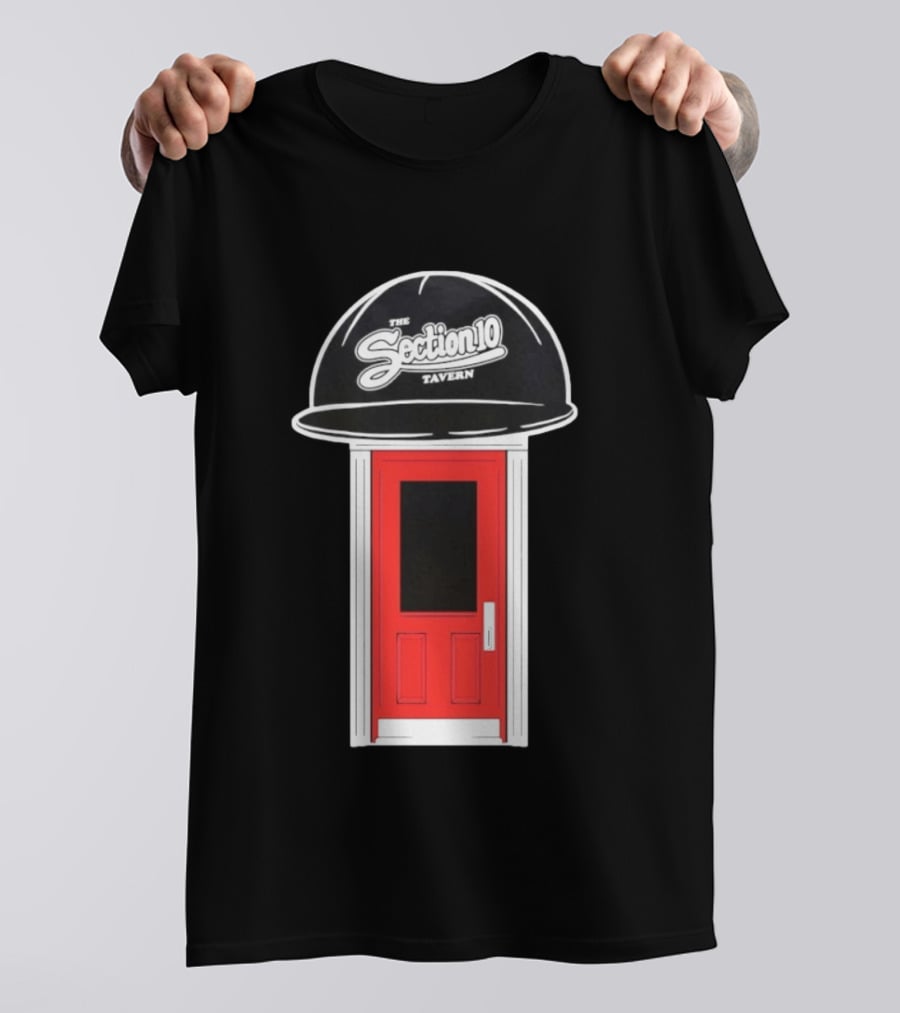 The Section10 Tavern Red Door Entrance T-Shirt