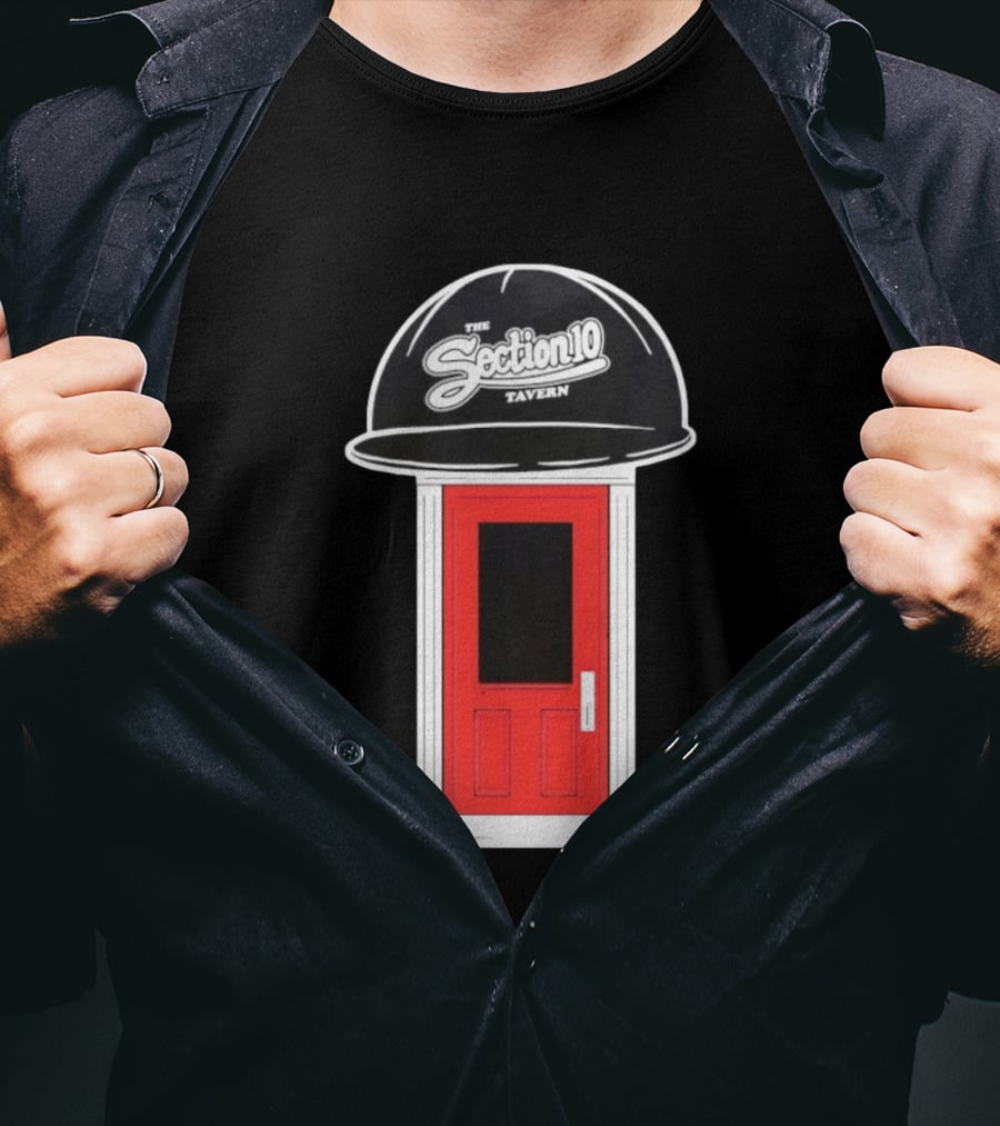 The Section10 Tavern Red Door Entrance T-Shirt