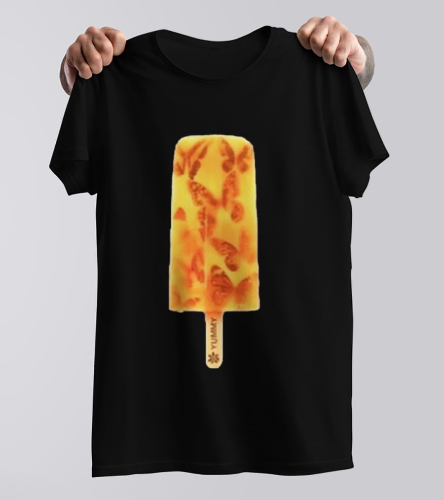 James Tour 2024 Ice Cream Yummy Butterfly Popsicle T-Shirt